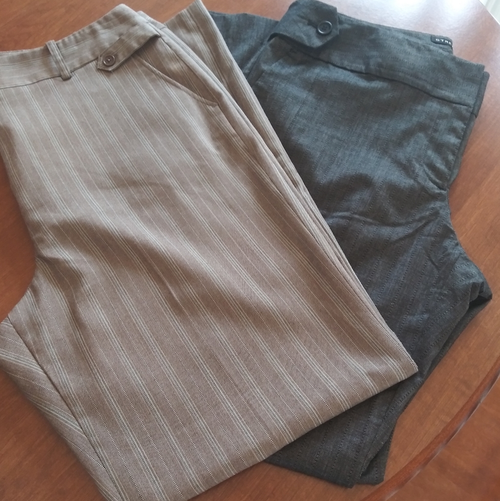 2 pairs Axcess dress pants
